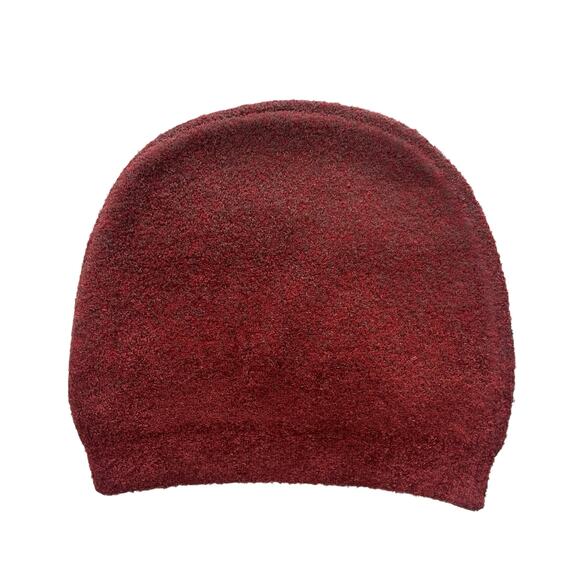 NWT Barefoot Dreams Cozychic Lite Confetti Beanie in Crimson-Rosewood OS